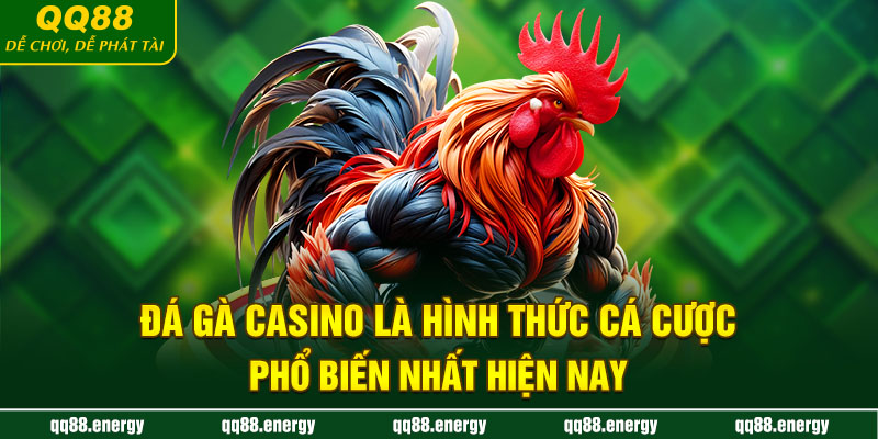 Đá gà casino là hình thức cá cược phổ biến nhất hiện nay