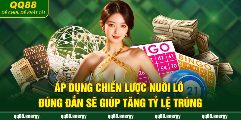 Áp dụng chiến lược nuôi lô đúng đắn sẽ giúp tăng tỷ lệ trúng